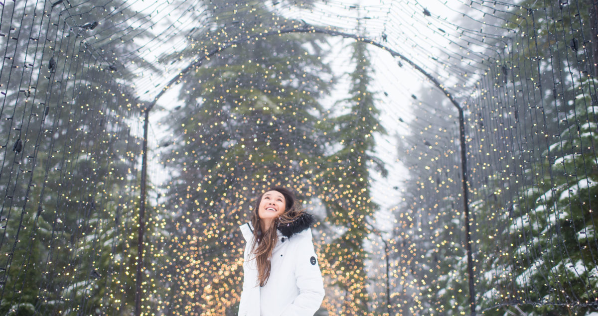 Grouse Mountain light walk