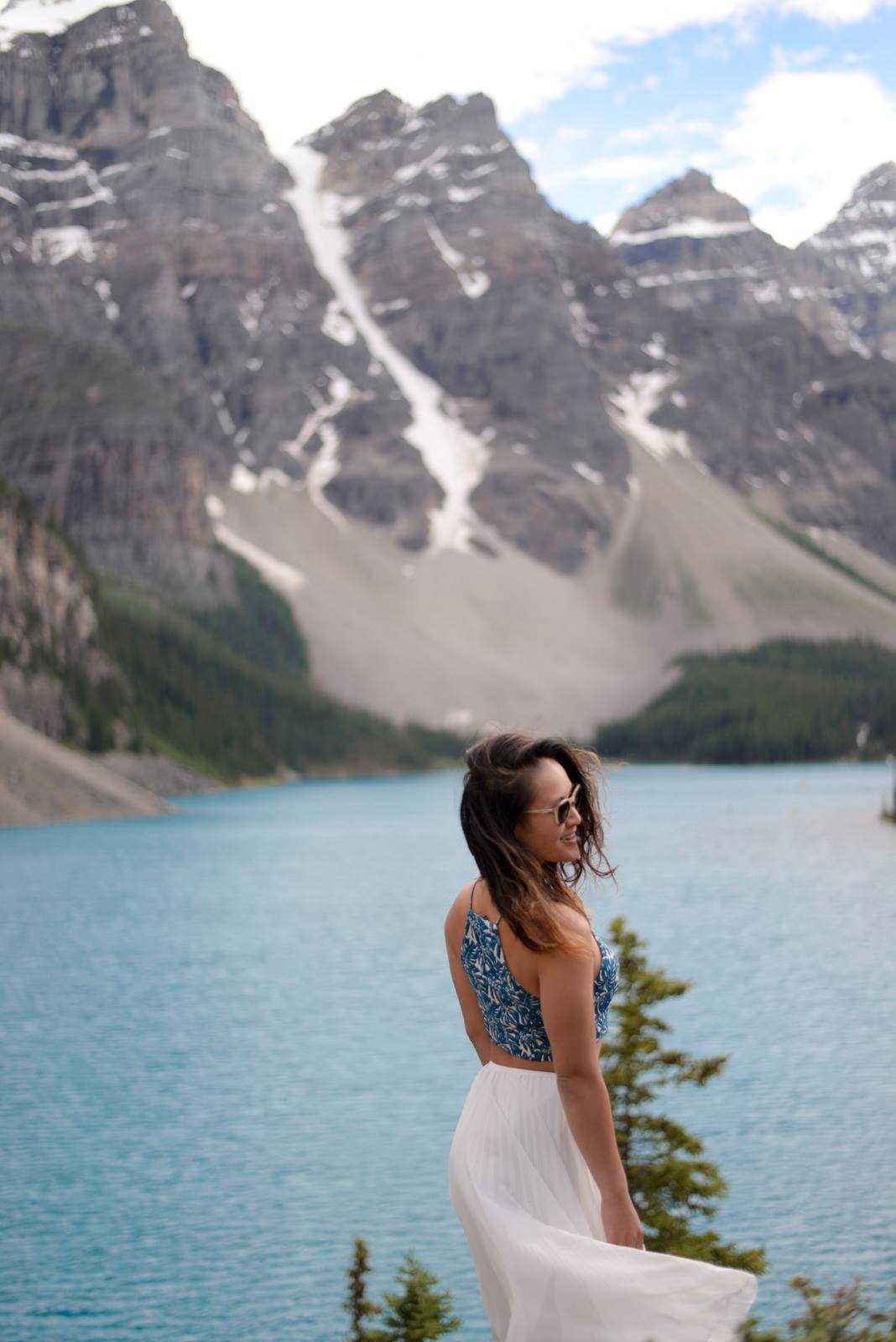 Summer Road Trip to Banff, Alberta - Cam Lee Moraine Lake