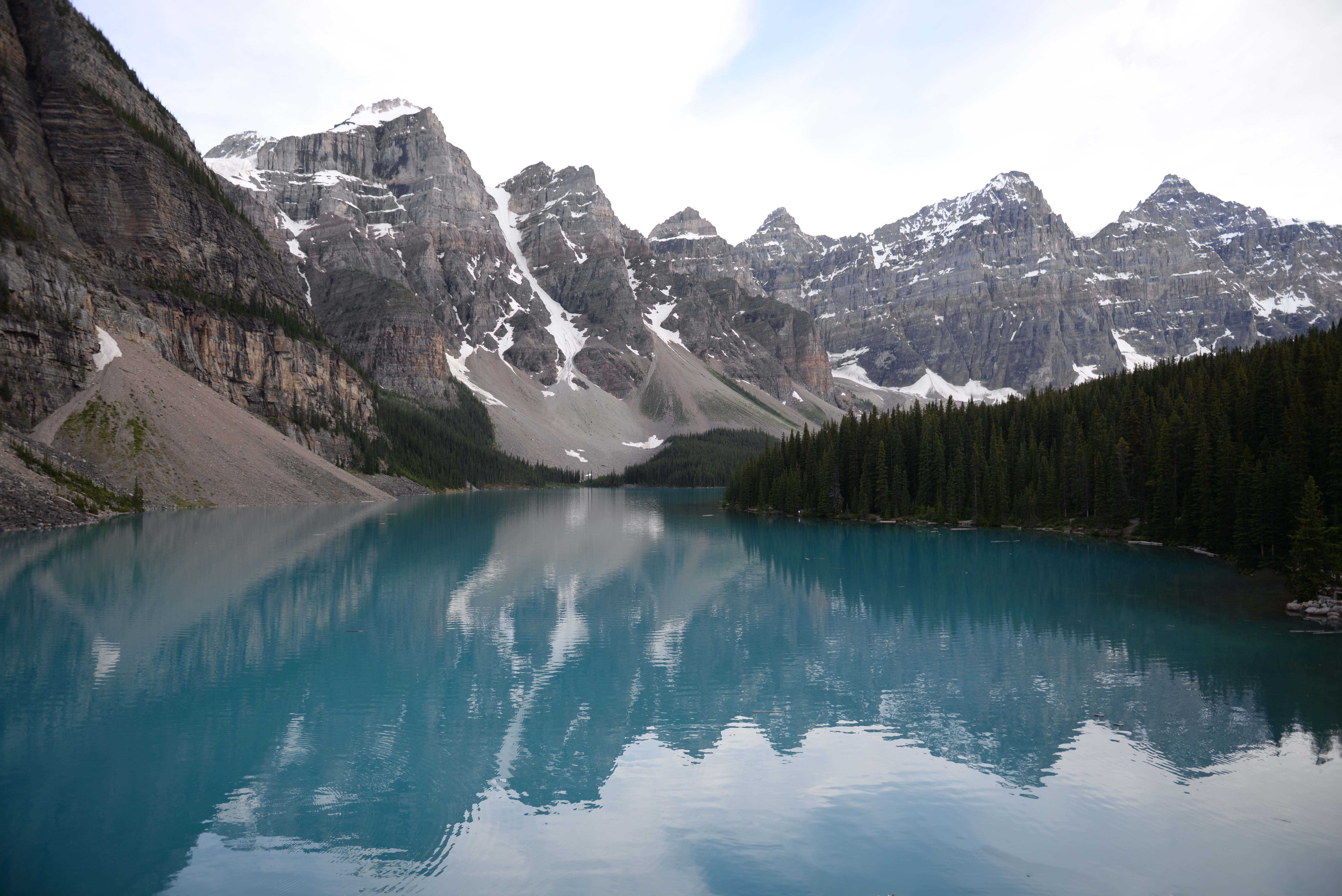 Summer Road Trip to Banff, Alberta - Moraine Lake