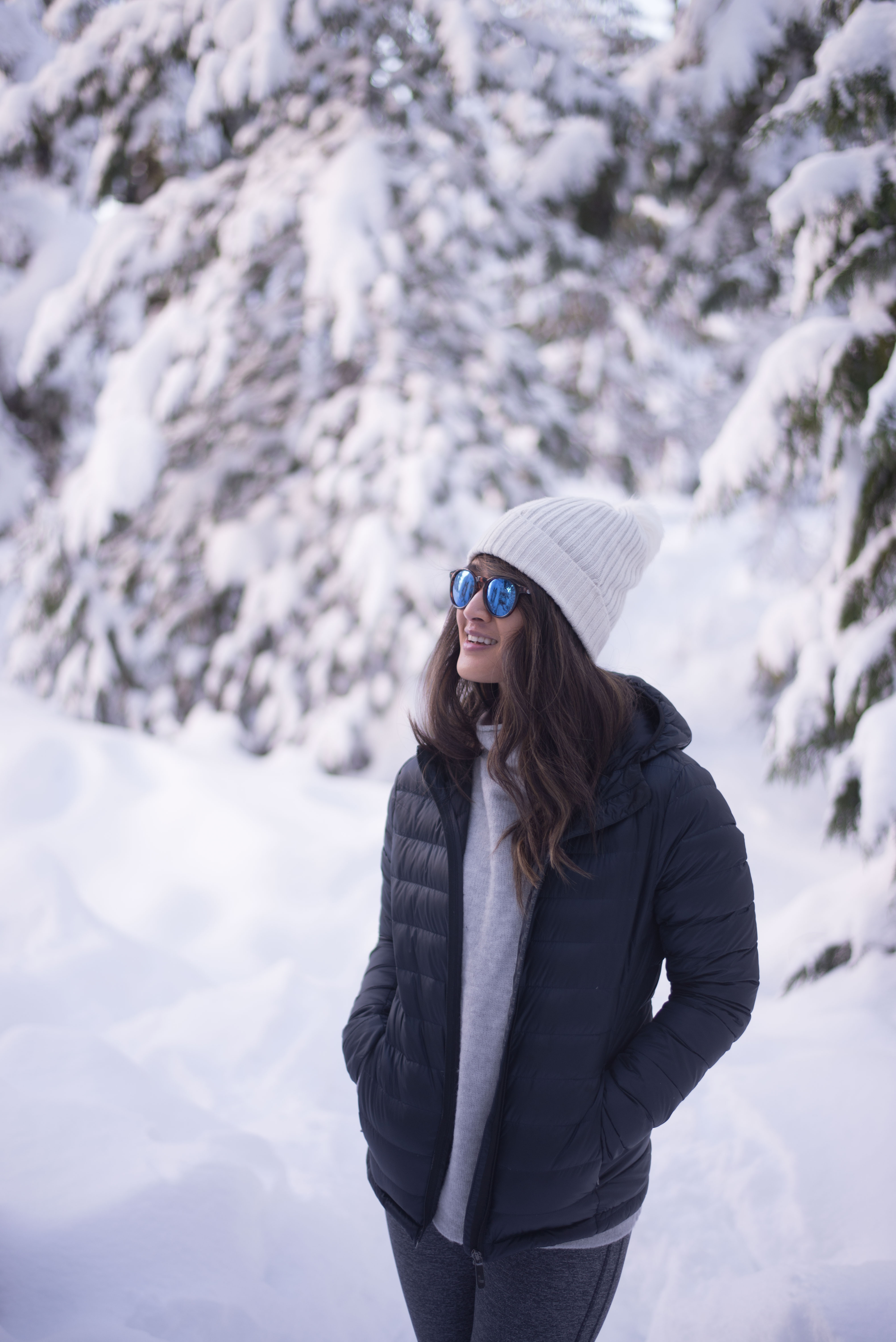 Hiking and snowshoeing at Sea to Sky Gondola in Squamish, British Columbia #explorecanada #camandtay