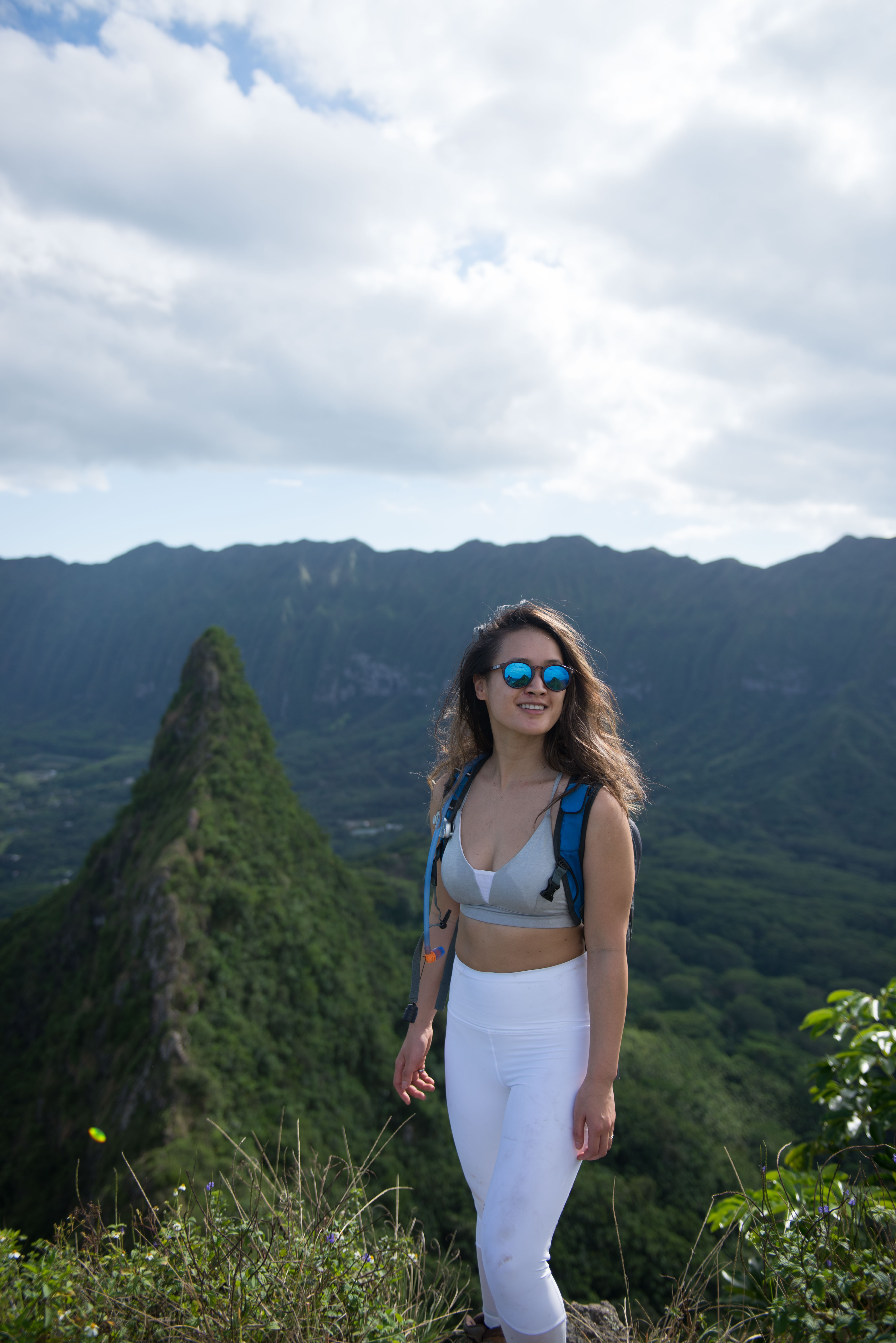 Hikes on Oahu, Hawaii: Olomana Hike - 3 peaks #camlee